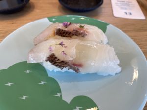 回転寿司 悦三郎 地魚 桜鯛