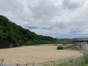 海田総合公園 ローラー滑り台 野球場 テニスコート ターザンロープ