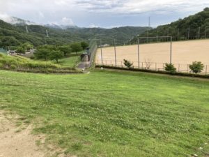 海田総合公園 ローラー滑り台 野球場 テニスコート ターザンロープ